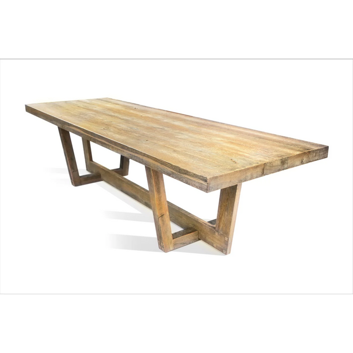 Maxima House Solid Oak Wood Dining Table Kamelot-Iii