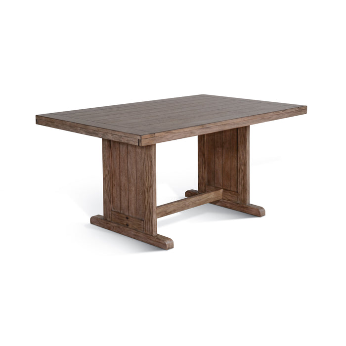 Sunny Designs Rectangular Wood Dining Table Buckskin