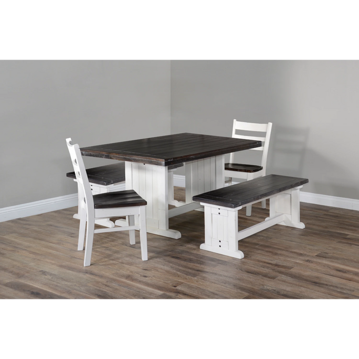 Sunny Designs Rectangular Wood Dining Table European Cottage