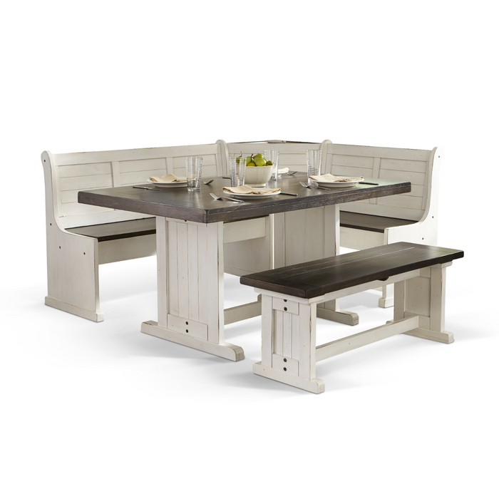 Sunny Designs Wood Breakfast Nook Dining Set 0113EC