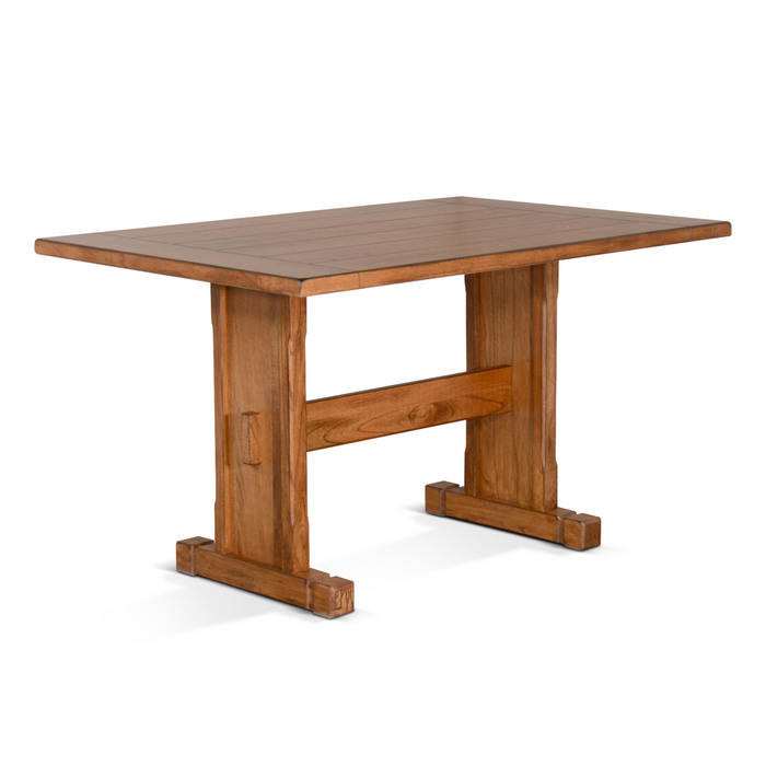 Sunny Designs Rectangular Wood Dining Table Rustic Oak