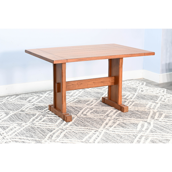 Sunny Designs Rectangular Wood Dining Table Rustic Oak