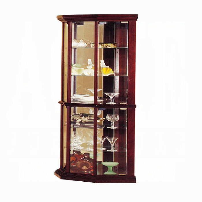 ACME Huxley Curio Cabinet (Corner)