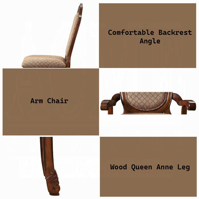 ACME Chateau De Ville Arm Chair (Set-2)