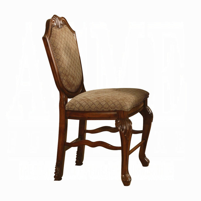 ACME Chateau De Ville Counter Height Chair (Set-2)