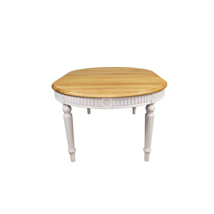 Maxima House Badi Solid Wood Oval Dining Table