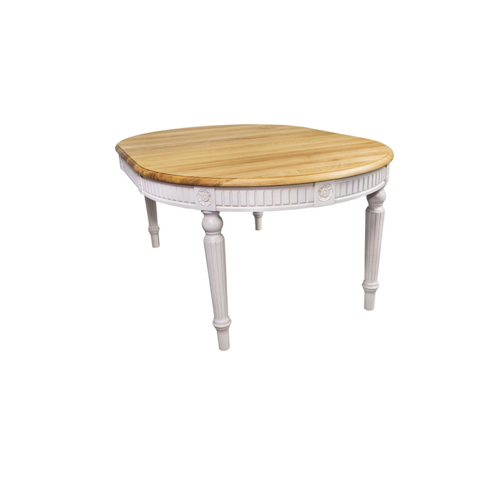 Maxima House Badi Solid Wood Oval Dining Table