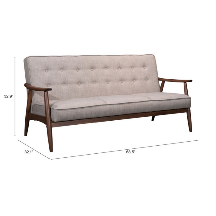 Zuo Rocky Sofa Putty