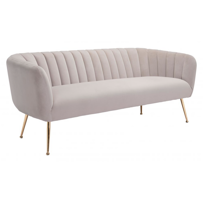 Zuo Deco Sofa Beige