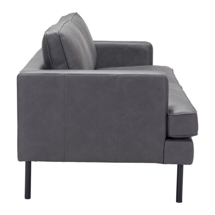 Zuo Decade Sofa Vintage Gray