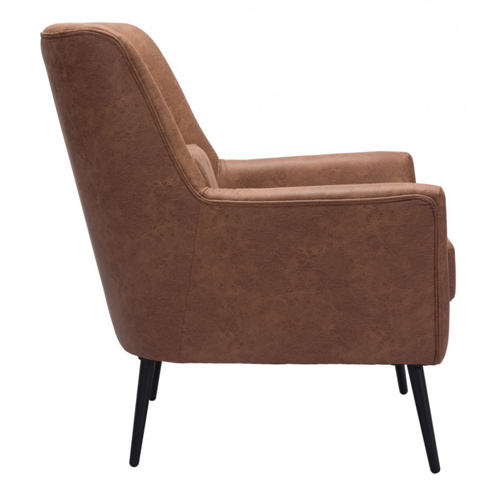 Zuo Ontario Accent Chair Vintage Brown