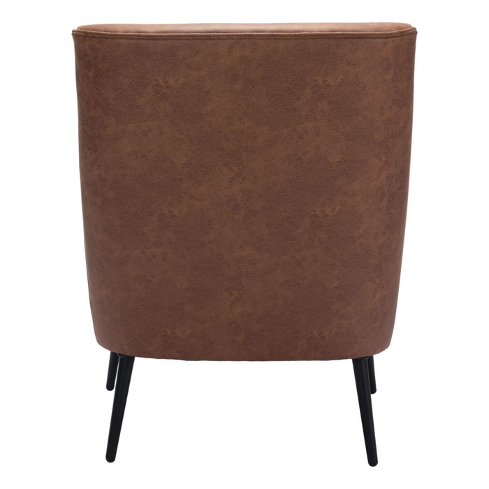 Zuo Ontario Accent Chair Vintage Brown