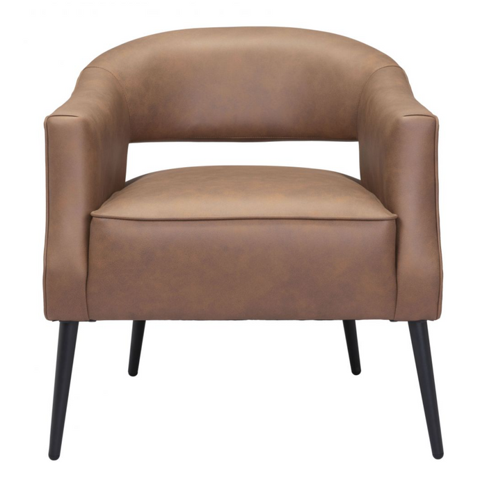 Zuo Berkeley Accent Chair Vintage Brown