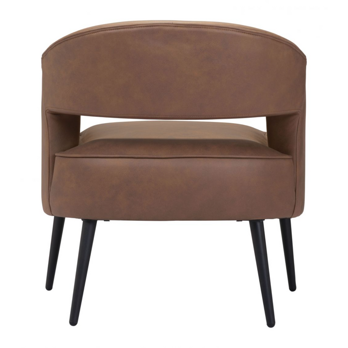 Zuo Berkeley Accent Chair Vintage Brown