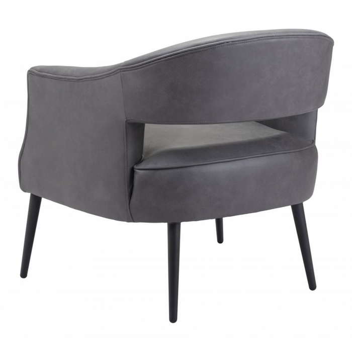 Zuo Berkeley Accent Chair Vintage Gray