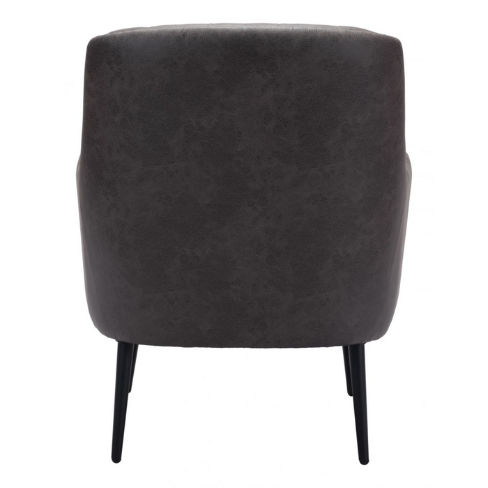 Zuo Tasmania Accent Chair Vintage Black