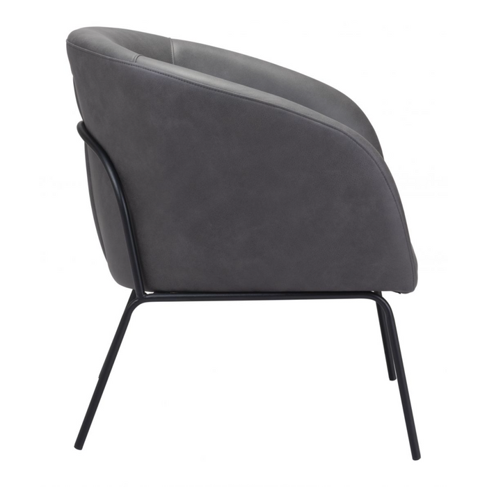 Zuo Quinten Accent Chair Vintage Gray