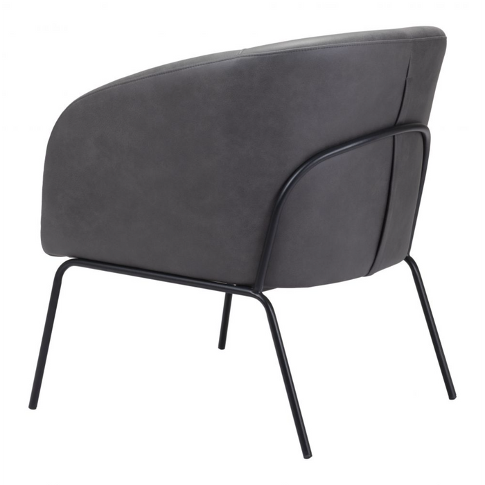 Zuo Quinten Accent Chair Vintage Gray