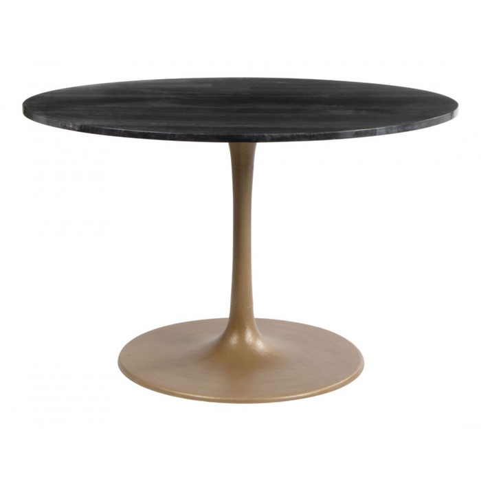 Zuo Taj Dining Table Black & Gold