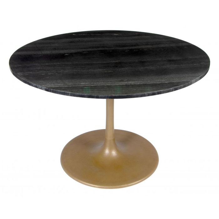 Zuo Taj Dining Table Black & Gold