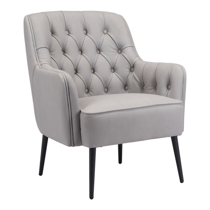 Zuo Tasmania Accent Chair Gray