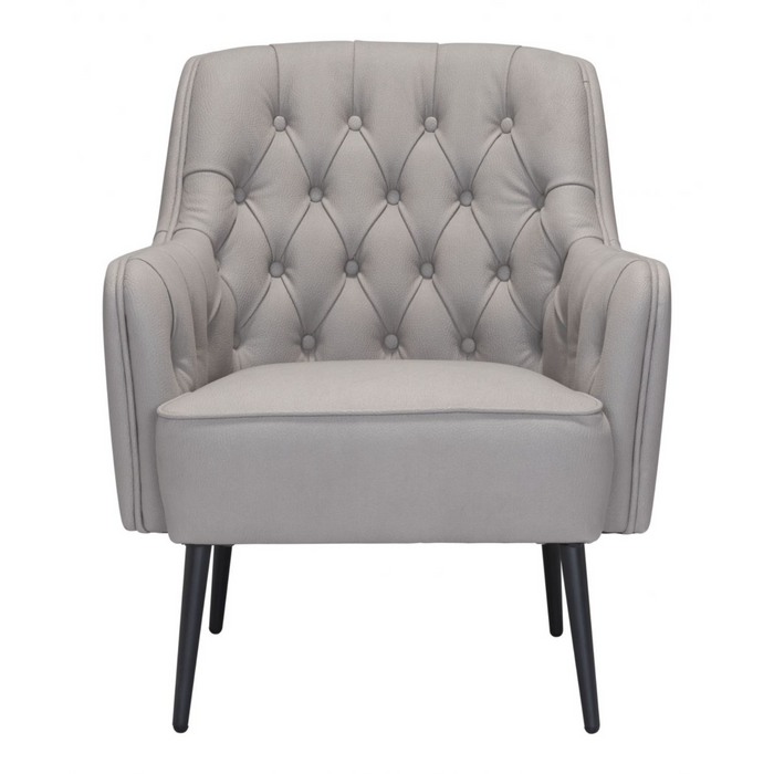 Zuo Tasmania Accent Chair Gray