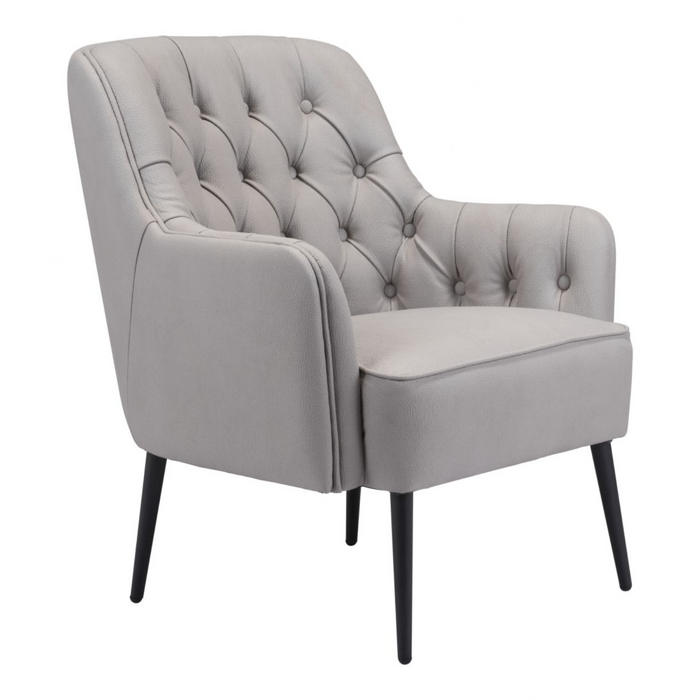 Zuo Tasmania Accent Chair Gray