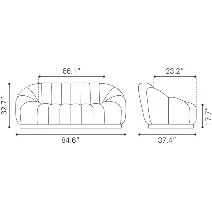 ZUO Bhutan Sofa