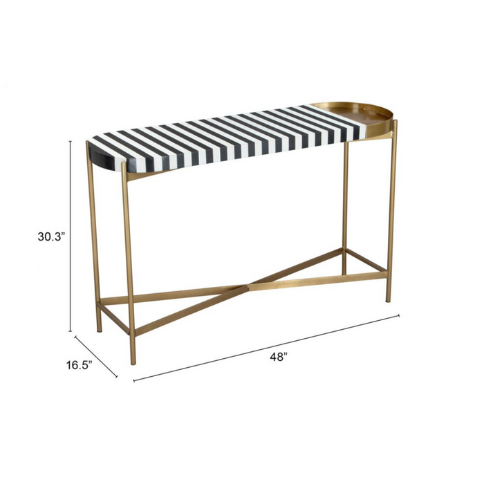 Zuo Saber Console Table Multicolor