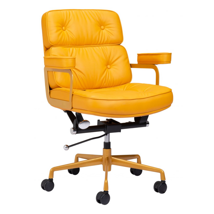 Zuo Smiths Office Chair Yellow