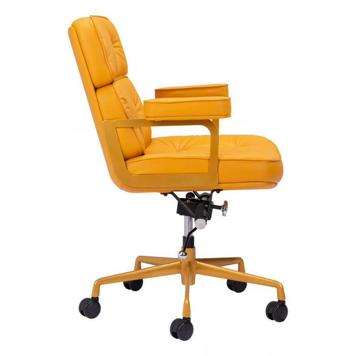 Zuo Smiths Office Chair Yellow