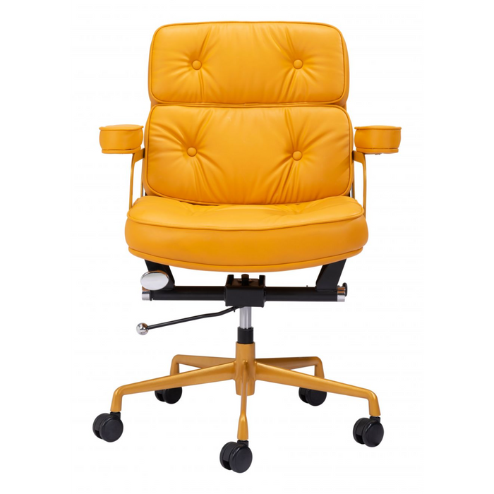 Zuo Smiths Office Chair Yellow