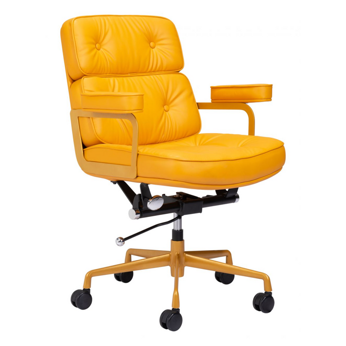 Zuo Smiths Office Chair Yellow