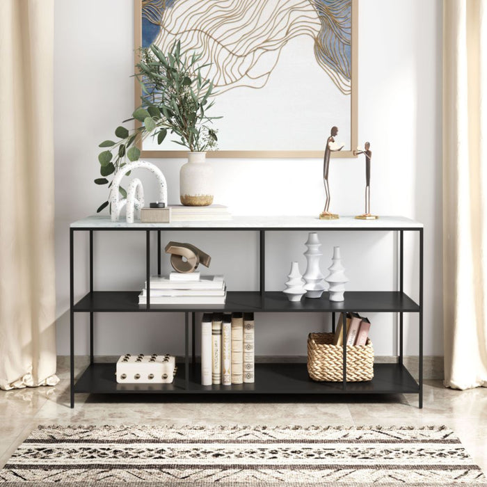 Zuo Singularity Console Table White & Black