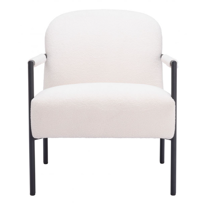 Zuo Chicago Accent Chair Ivory