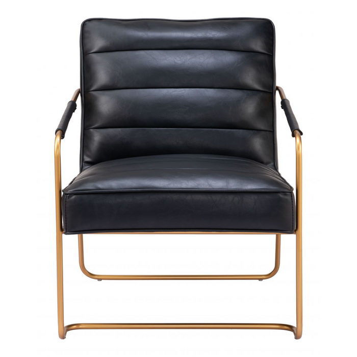 Zuo Dallas Accent Chair Vintage Black