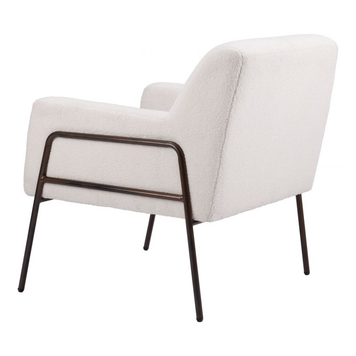 Zuo Charleston Accent Chair Cream