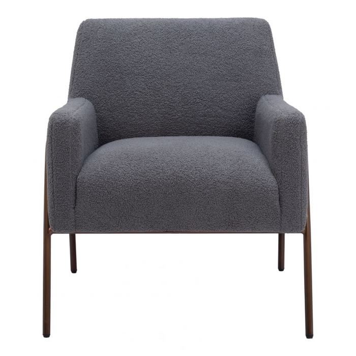 Zuo Charleston Accent Chair Gray