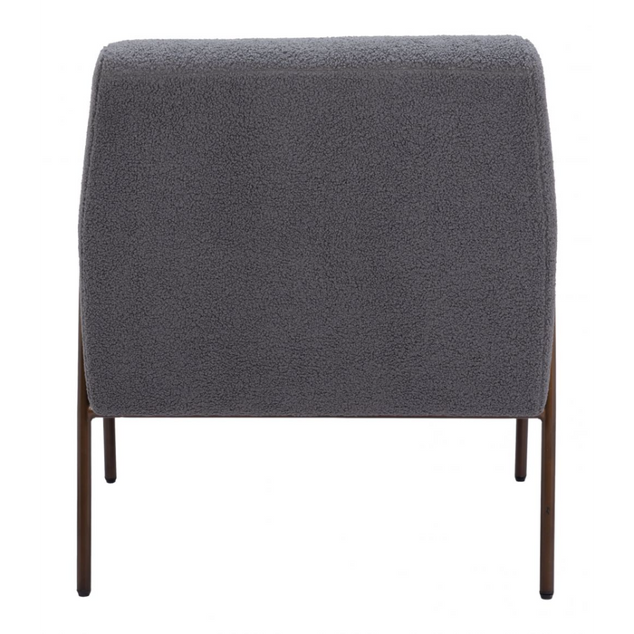 Zuo Charleston Accent Chair Gray