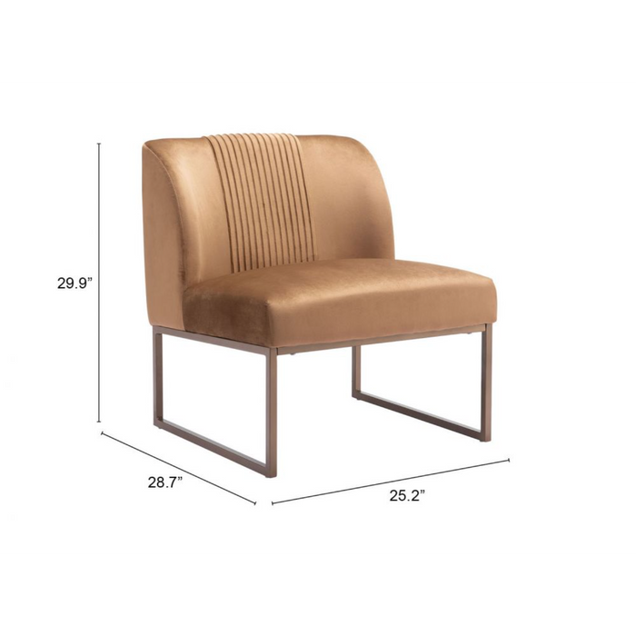 Zuo Sante Fe Accent Chair Brown