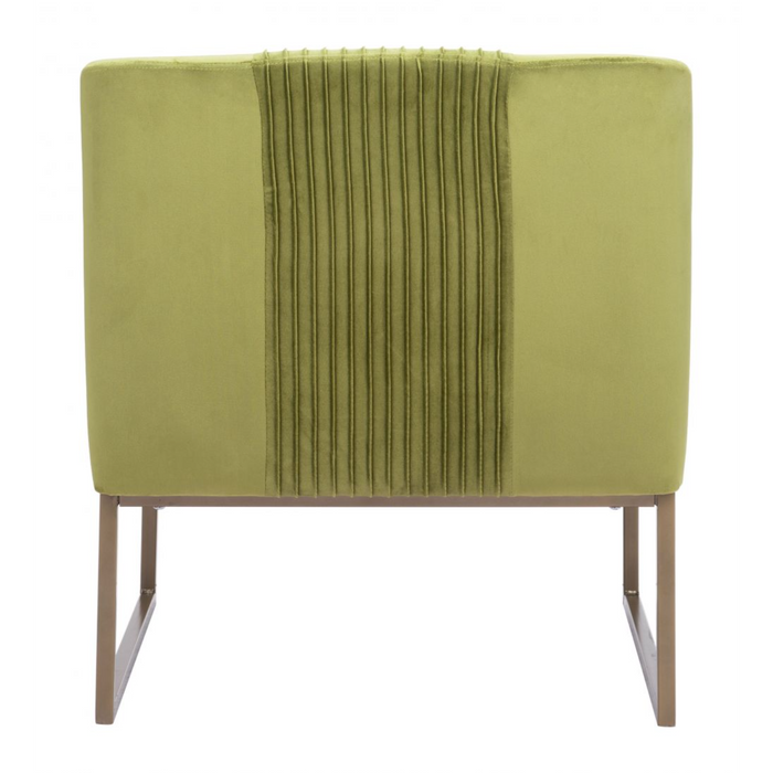 Zuo Sante Fe Accent Chair Olive Green