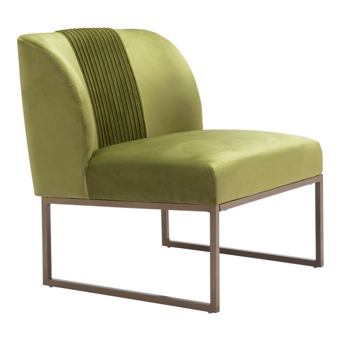 Zuo Sante Fe Accent Chair Olive Green