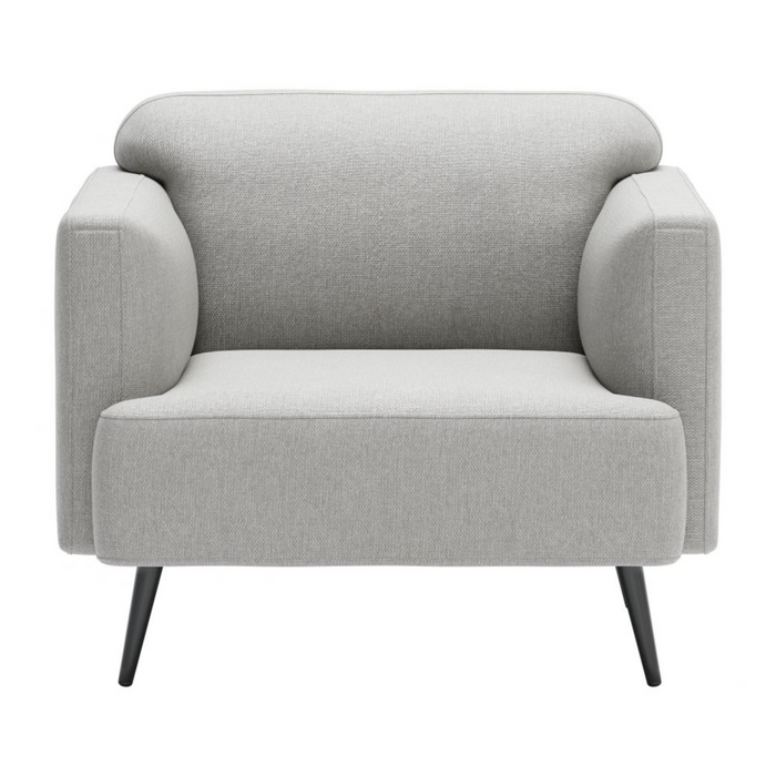 Zuo Amsterdam Armchair Light Gray