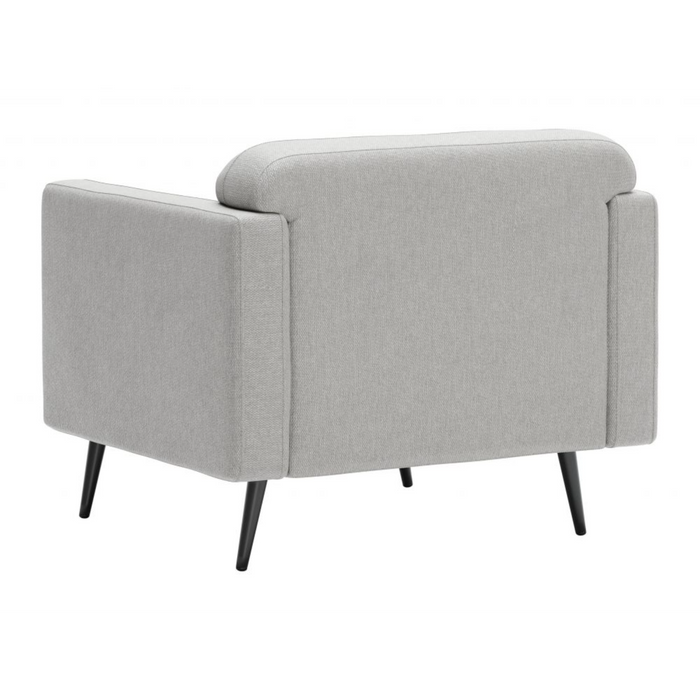 Zuo Amsterdam Armchair Light Gray