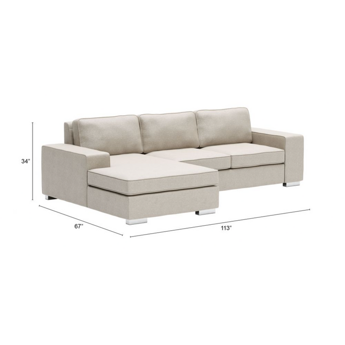 ZUO Brickell Sectional