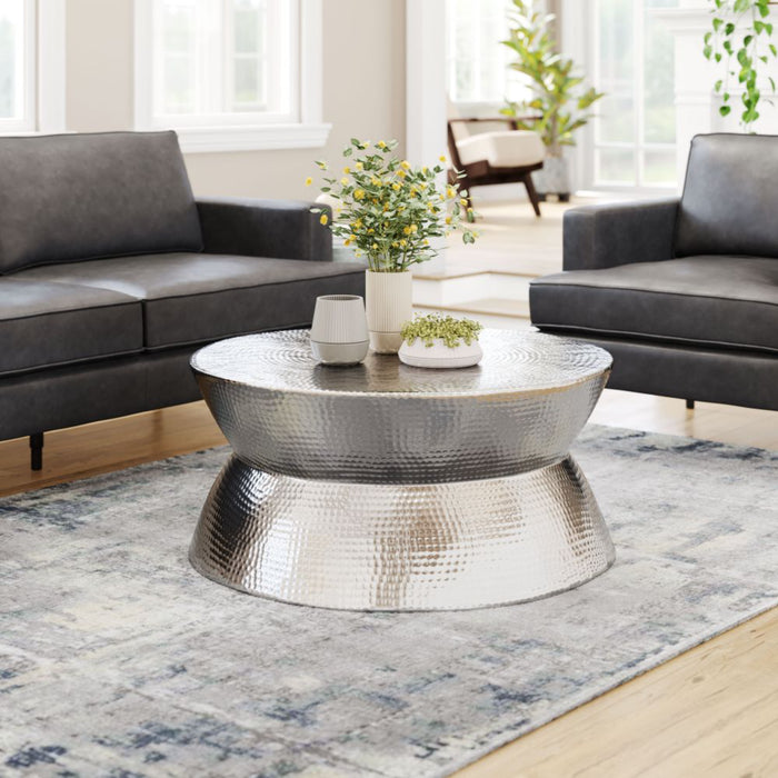 Zuo Madryn Coffee Table Silver