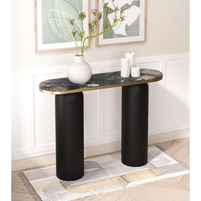 Zuo Luxor Console Table Multicolor