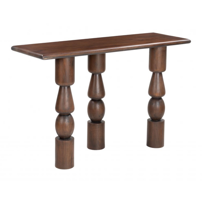 Zuo Split Console Table Brown