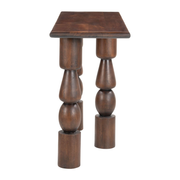 Zuo Split Console Table Brown