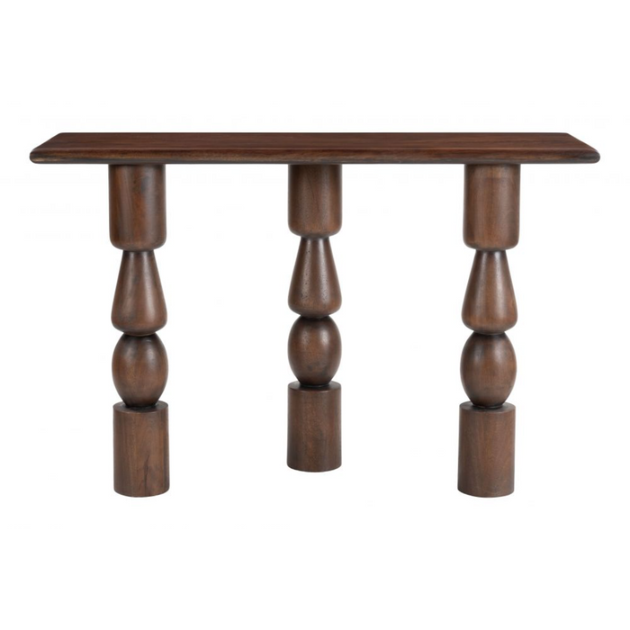 Zuo Split Console Table Brown